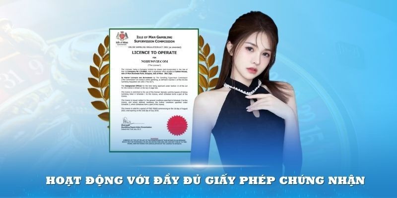 Giấy phép hoạt động của nhà cái nên được kiểm tra kỹ càng